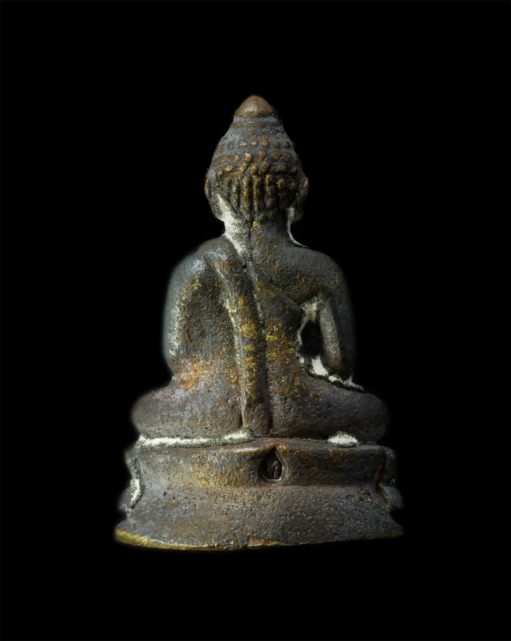 21May25 (36)b2p.jpg - พระชัยวัฒน์ รุ่นแรก หลวงปู่ทวน ปุสฺสวโร วัดจันทคุณาราม(โป่งยาง) อ.แก่งหางแมว จ.จันทบุรี อายุ108 ปี พ.ศ.2559 หล่อโบาราณ เนื้อทองทิพย์ ทองระฆัง ตอกโค๊ต  [..] | https://kamulet.in.th